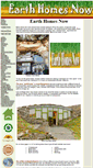 Mobile Screenshot of earthhomesnow.com